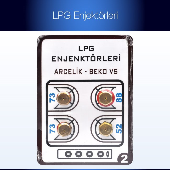 LPG ENJEKTÖR ARÇELİK  2 NUMARA